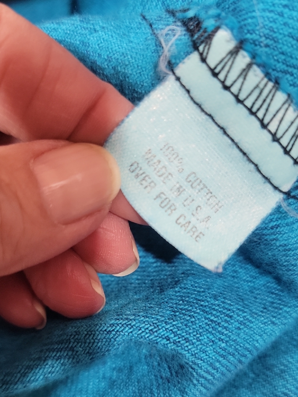 VTG Sundance Turquoise Denim Blazer - Picture 11 of 13